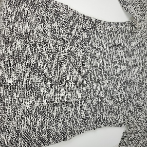 Collective Concepts Sweater Dress Women's Size M Gray Knit Long Sleeve Mini Knit - Picture 7 of 14